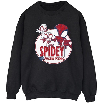 textil Mujer Sudaderas Marvel Spidey And His Amazing Friends Circle Negro