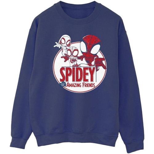 textil Mujer Sudaderas Marvel Spidey And His Amazing Friends Circle Azul