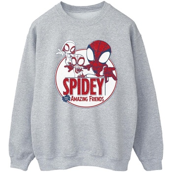 textil Mujer Sudaderas Marvel Spidey And His Amazing Friends Circle Gris
