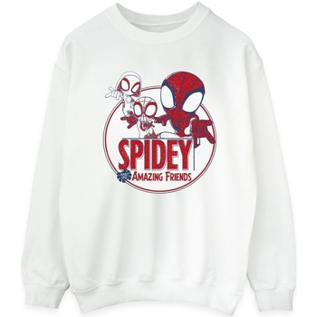 textil Mujer Sudaderas Marvel Spidey And His Amazing Friends Circle Blanco