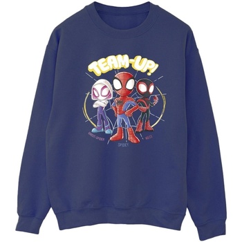 textil Mujer Sudaderas Marvel Spidey And His Amazing Friends Sketch Azul