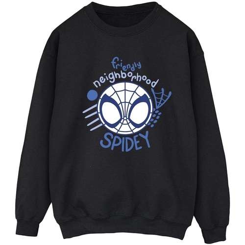 textil Mujer Sudaderas Marvel Spidey And His Amazing Friends Neighbourhood Negro