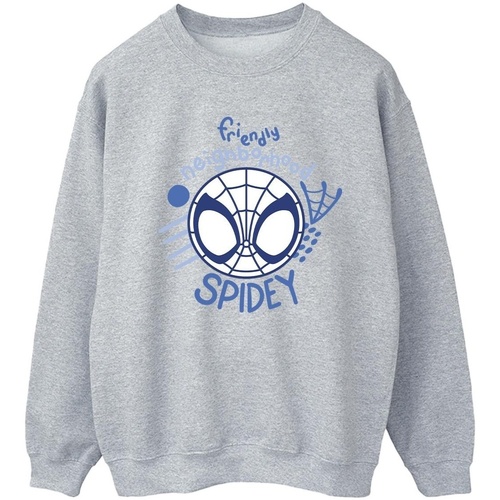 textil Mujer Sudaderas Marvel Spidey And His Amazing Friends Neighbourhood Gris