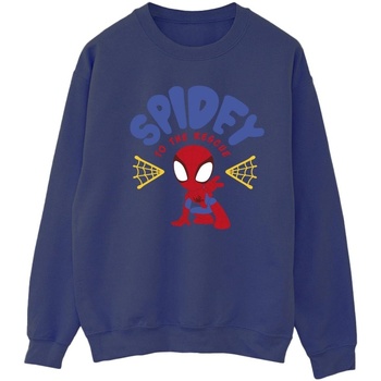 textil Mujer Sudaderas Marvel Spidey And His Amazing Friends Rescue Azul