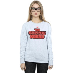 textil Mujer Sudaderas Dc Comics The Suicide Squad Movie Logo Gris