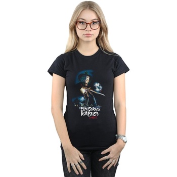 textil Mujer Camisetas manga larga A Nightmare On Elm Street Turkish Movie Poster Negro