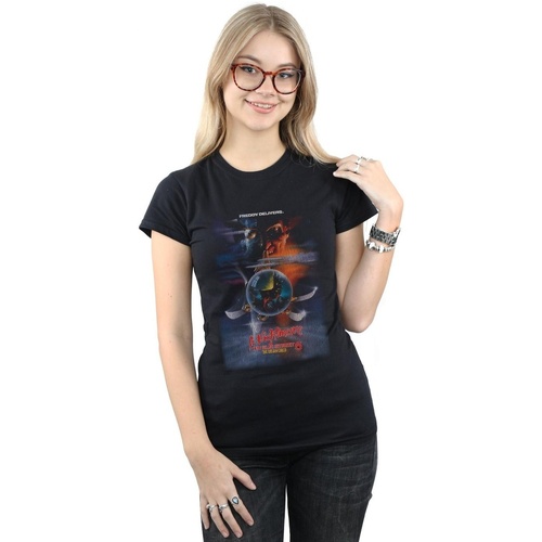 textil Mujer Camisetas manga larga A Nightmare On Elm Street The Dream Child Negro