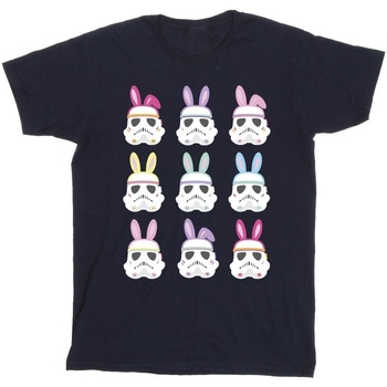 textil Niño Camisetas manga corta Disney Stormtrooper Easter Bunnies Azul