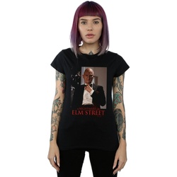 textil Mujer Camisetas manga larga A Nightmare On Elm Street Freddy Tuxedo Negro