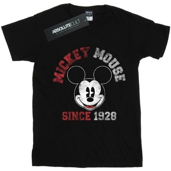 textil Mujer Camisetas manga larga Disney Minnie Mouse Since 1928 Negro