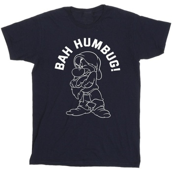 textil Niño Camisetas manga corta Disney Snow White Grumpy Humbug Azul