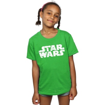 textil Niña Camisetas manga larga Disney Christmas Logo Verde