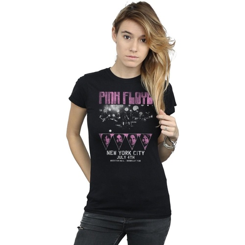 textil Mujer Camisetas manga larga Pink Floyd Tour NYC Negro