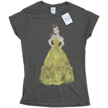 textil Mujer Camisetas manga larga Disney Classic Belle Multicolor