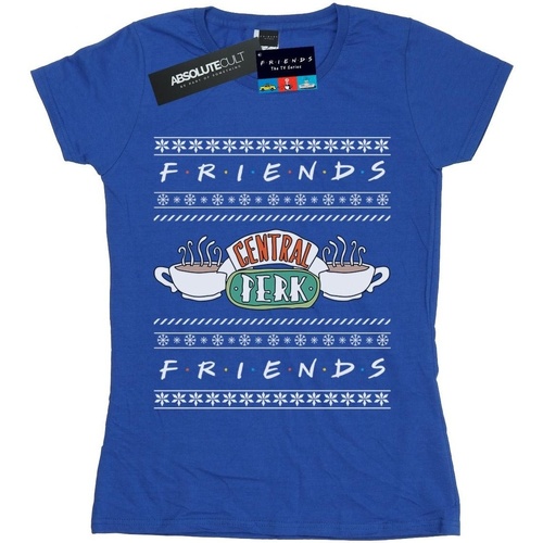 textil Mujer Camisetas manga larga Friends BI20818 Azul