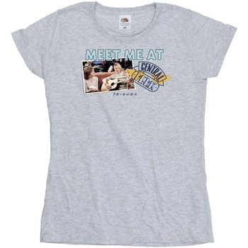 textil Mujer Camisetas manga larga Friends Meet Me At Central Perk Gris