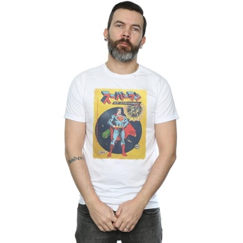 textil Hombre Camisetas manga larga Dc Comics Superman International Cover Blanco