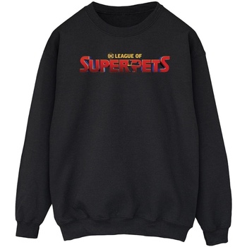 textil Hombre Sudaderas Dc Comics DC League Of Super-Pets Movie Logo Negro