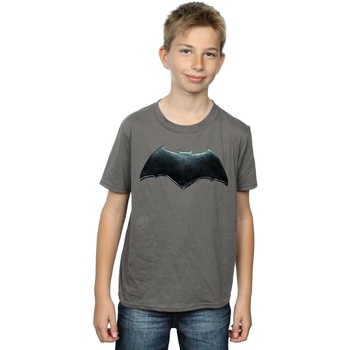 textil Niño Camisetas manga corta Dc Comics Justice League Movie Batman Emblem Multicolor