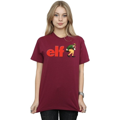 textil Mujer Camisetas manga larga Elf Crouching Logo Multicolor