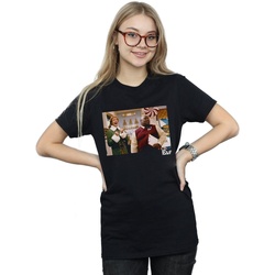 textil Mujer Camisetas manga larga Elf Christmas Store Cheer Negro