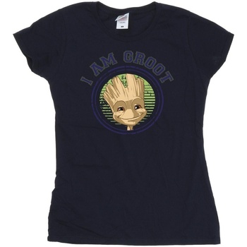 textil Mujer Camisetas manga larga Guardians Of The Galaxy Groot Varsity Azul