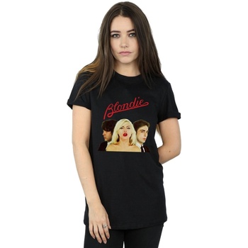 textil Mujer Camisetas manga larga Blondie BI22595 Negro