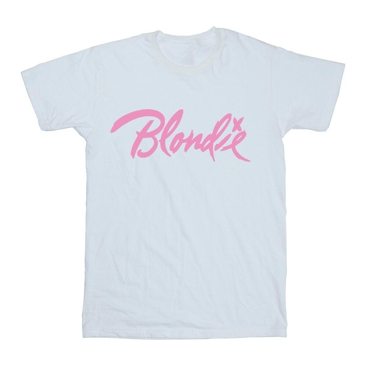 textil Mujer Camisetas manga larga Blondie Classic Logo Blanco