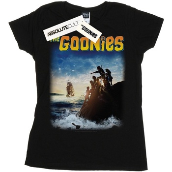 textil Mujer Camisetas manga larga Goonies Ship Poster Negro