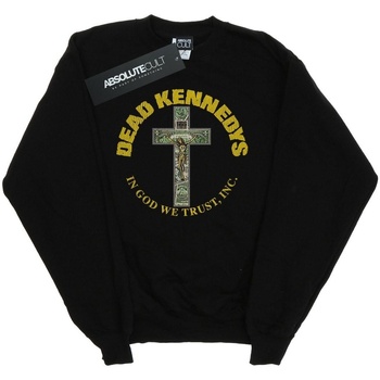 textil Hombre Sudaderas Dead Kennedys In God We Trust Negro