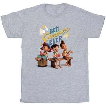 textil Niño Camisetas manga corta Disney Luca Best Summer Ever Gris