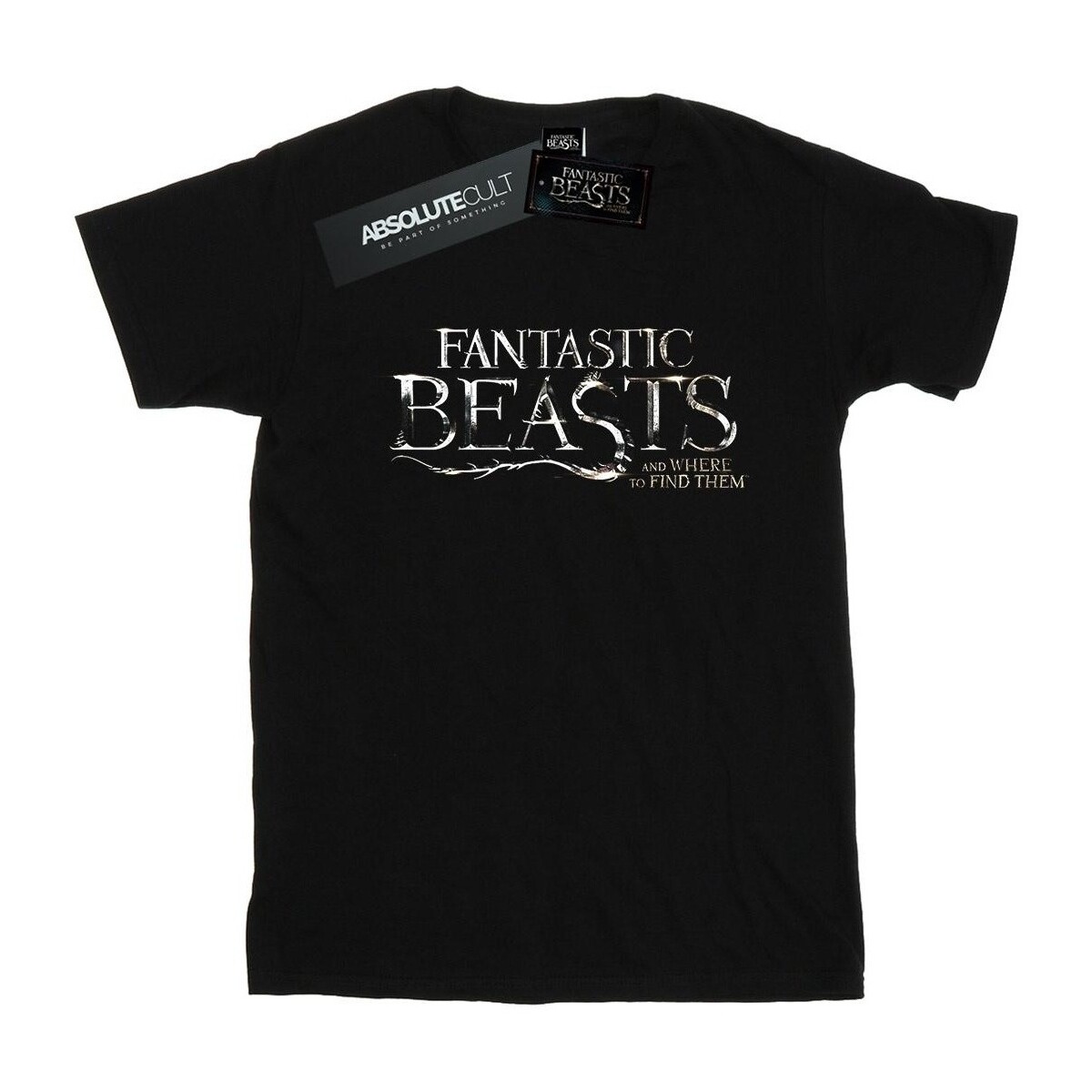 textil Mujer Camisetas manga larga Fantastic Beasts Text Logo Negro