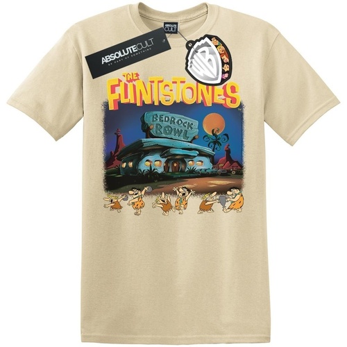 textil Mujer Camisetas manga larga The Flintstones Champions Of Bedrock Bowl Multicolor