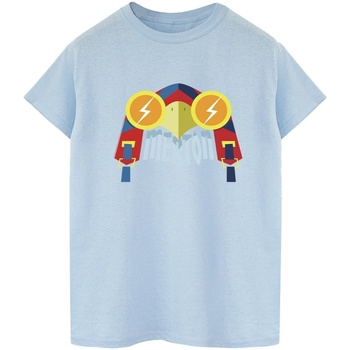textil Hombre Camisetas manga larga Dc Comics BI23434 Azul