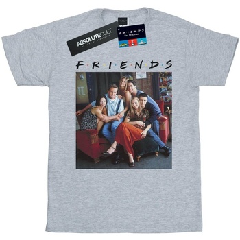 textil Mujer Camisetas manga larga Friends Group Photo Couch Gris