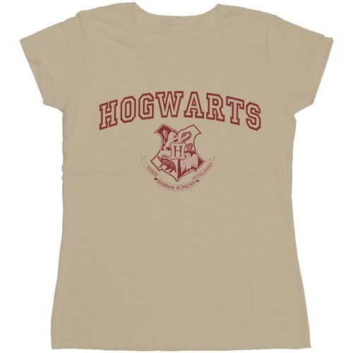 textil Mujer Camisetas manga larga Harry Potter Hogwarts Crest Multicolor