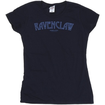 textil Mujer Camisetas manga larga Harry Potter Ravenclaw Logo Azul