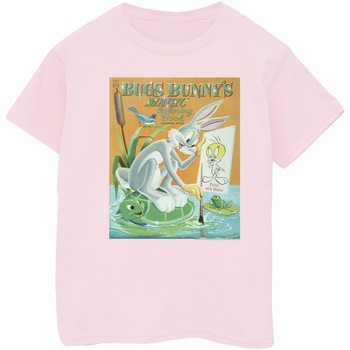 textil Niño Tops y Camisetas Dessins Animés Bugs Bunny Colouring Book Rojo