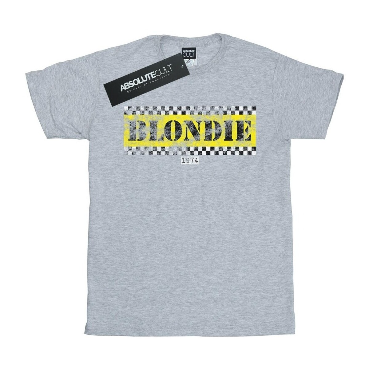 textil Hombre Camisetas manga larga Blondie Taxi 74 Gris
