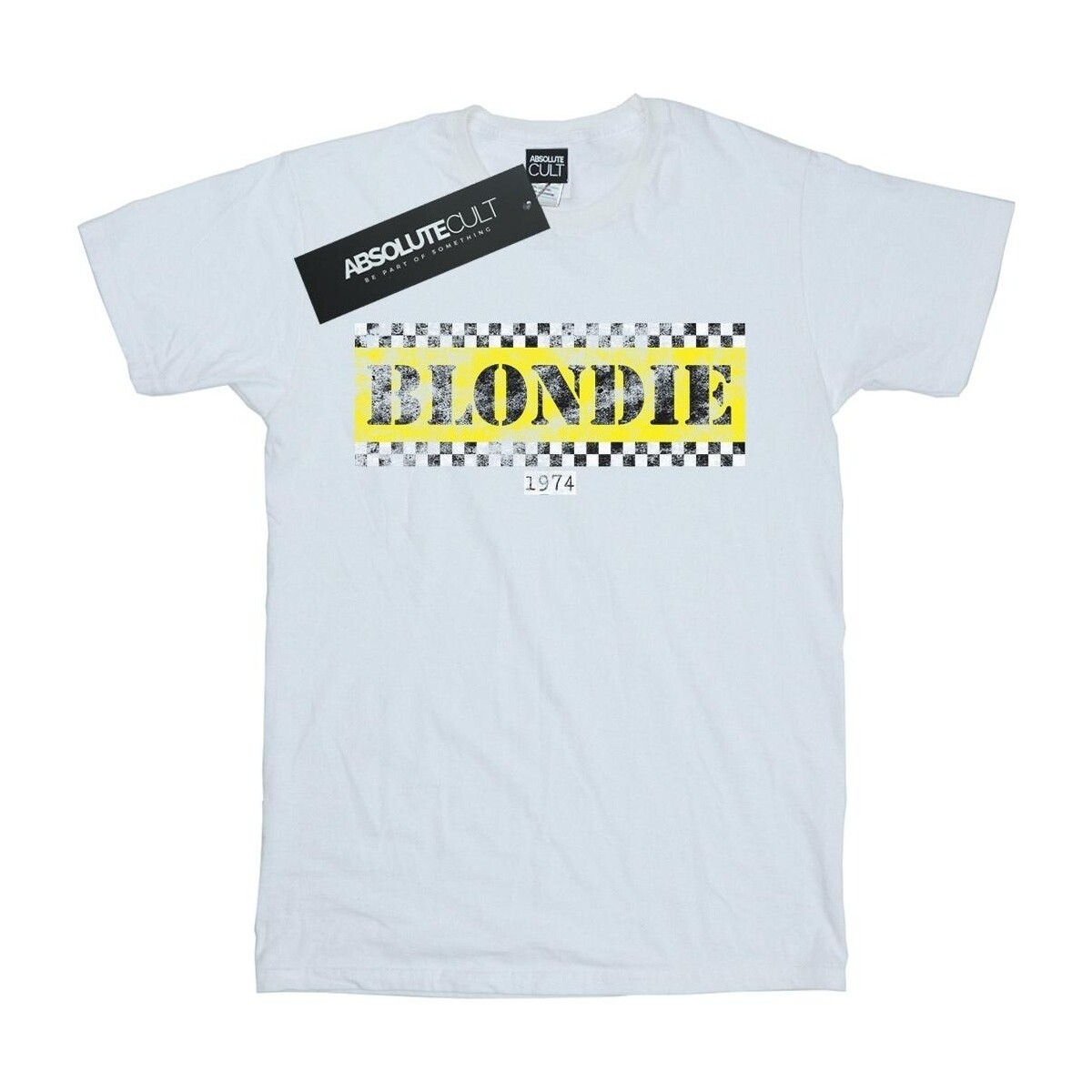 textil Hombre Camisetas manga larga Blondie Taxi 74 Blanco