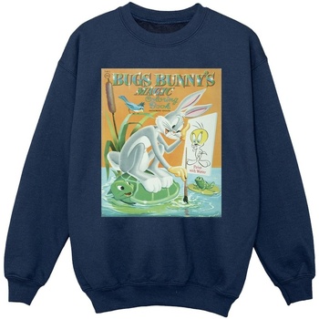 textil Niña Sudaderas Dessins Animés Bugs Bunny Colouring Book Azul