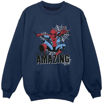 textil Niño Sudaderas Marvel Spider-Man Amazing Azul