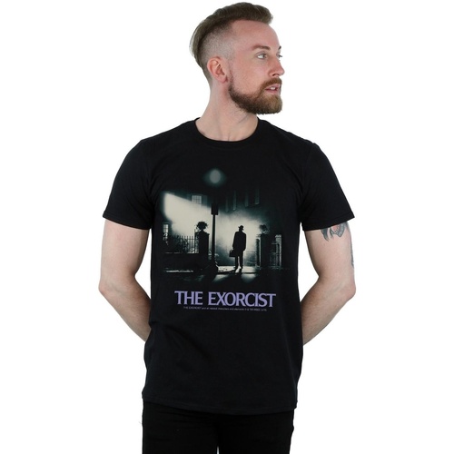 textil Hombre Camisetas manga larga The Exorcist Movie Poster Negro