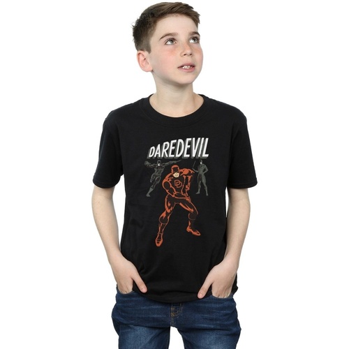 textil Niño Camisetas manga corta Marvel Daredevil Pose Negro