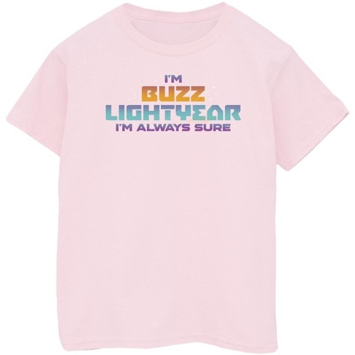 textil Niña Camisetas manga larga Disney Lightyear Always Sure Text Rojo
