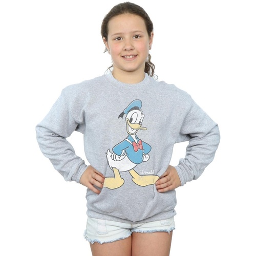 textil Niña Sudaderas Disney Donald Duck Classic Donald Gris