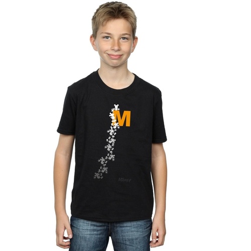 textil Niño Camisetas manga corta Disney Mickey Mouse Climbing Silhouettes Negro