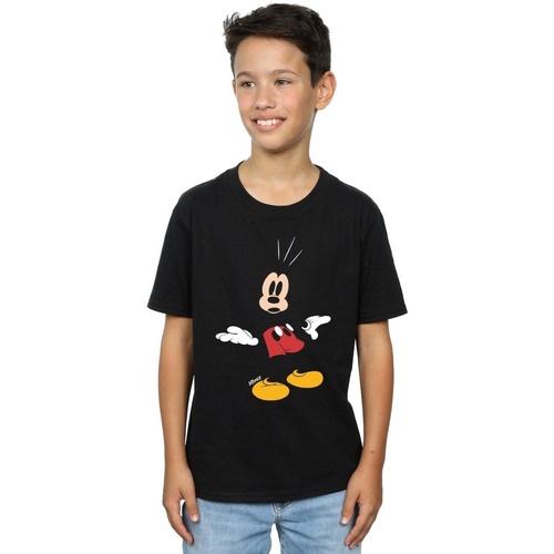 textil Niño Camisetas manga corta Disney Mickey Mouse Surprised Negro