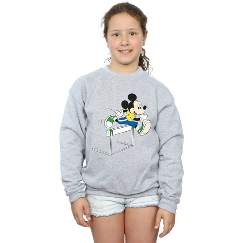 textil Niña Sudaderas Disney Mickey Mouse Hurdles Gris