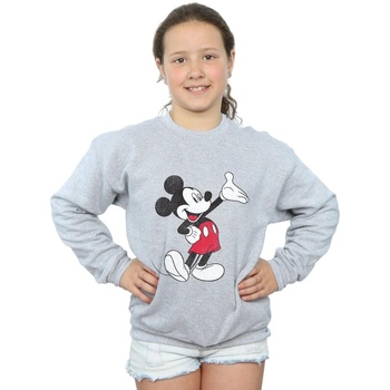 textil Niña Sudaderas Disney Mickey Mouse Traditional Wave Gris